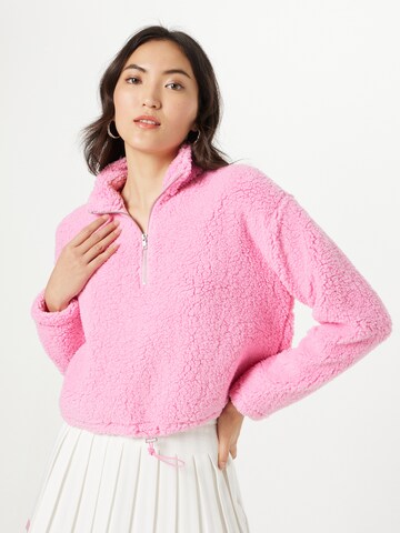 PIECES Sweatshirt 'Ferna' in Pink: predná strana