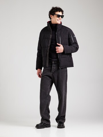 s.Oliver Winter jacket in Black