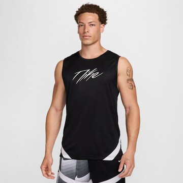 Jordan Sporttop 'Starting 5' in Schwarz: Vorderseite
