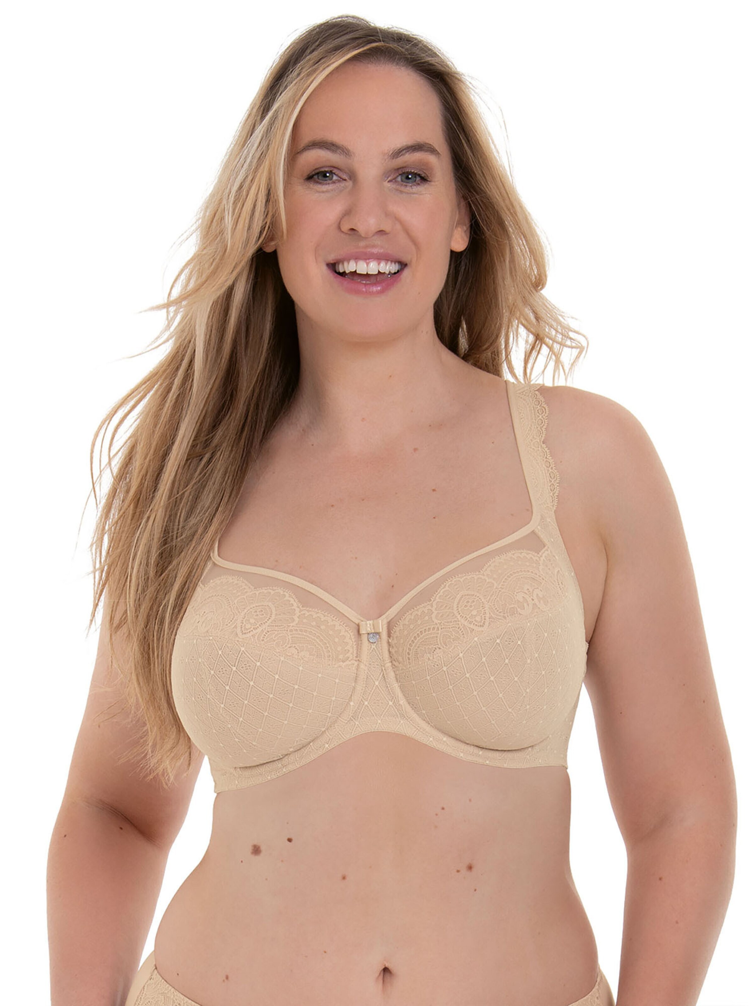 ANITA Minimizer BH 'Selma'‌‌‌‌‌‌ in Beige: Vorderseite