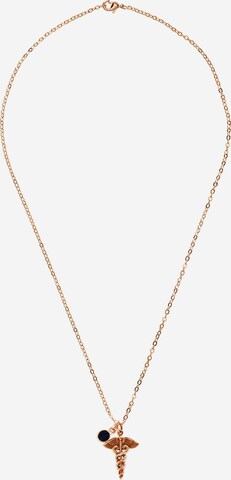 Gemshine Necklace in Gold: front