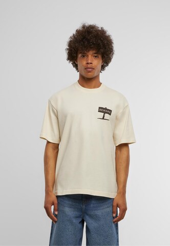 MARKET Shirt 'Beware Pet' in Beige