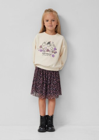 s.Oliver Sweatshirt in Beige: voorkant