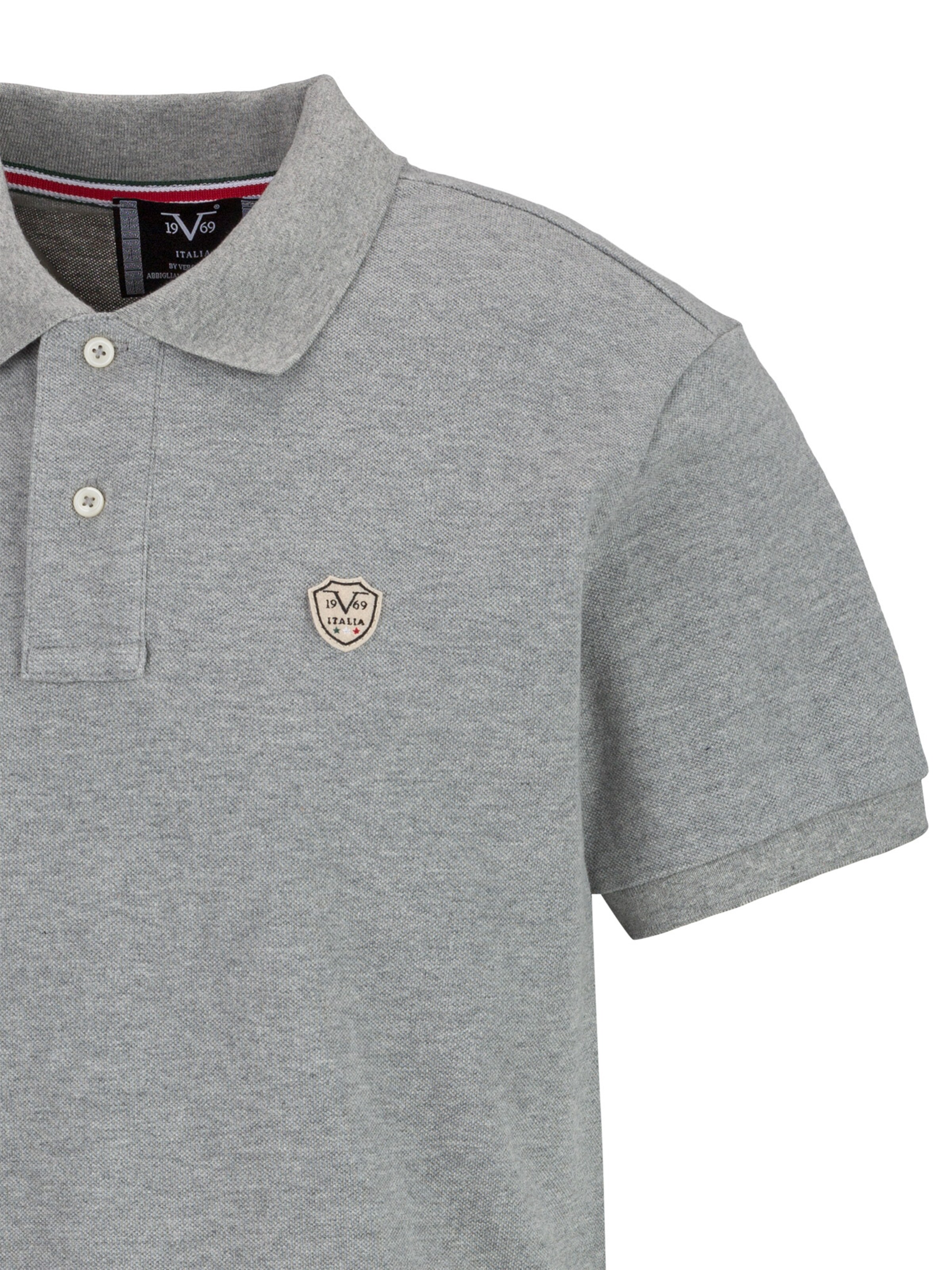 T-Shirt 'Emilio' 19V69 ITALIA en gris