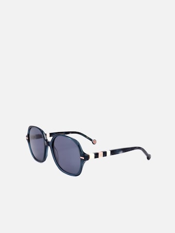 Carolina Herrera - Gafas de sol en azul: frente
