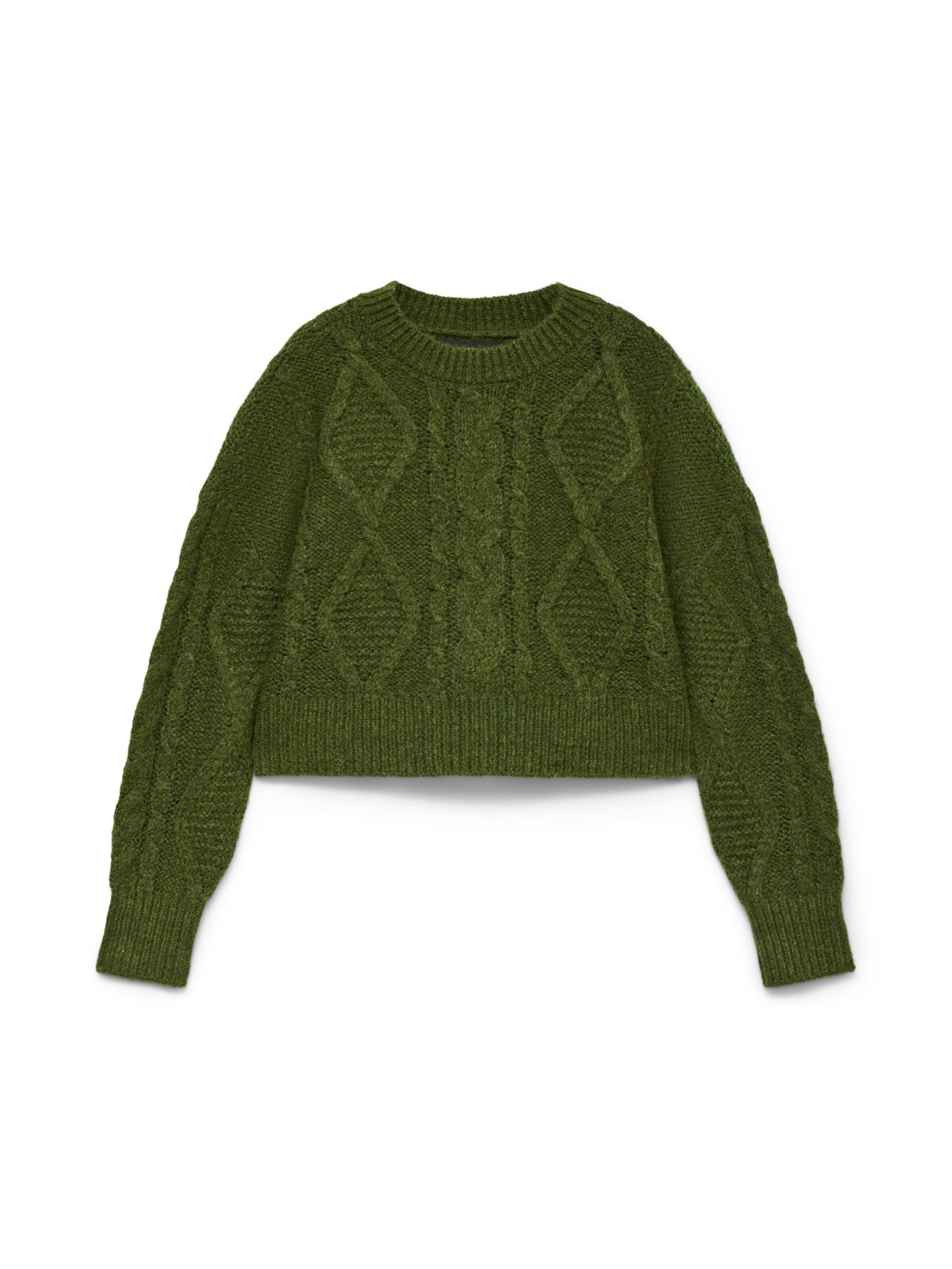 VERO MODA Trui 'CHER' in M in de kleur Groen, Productweergave