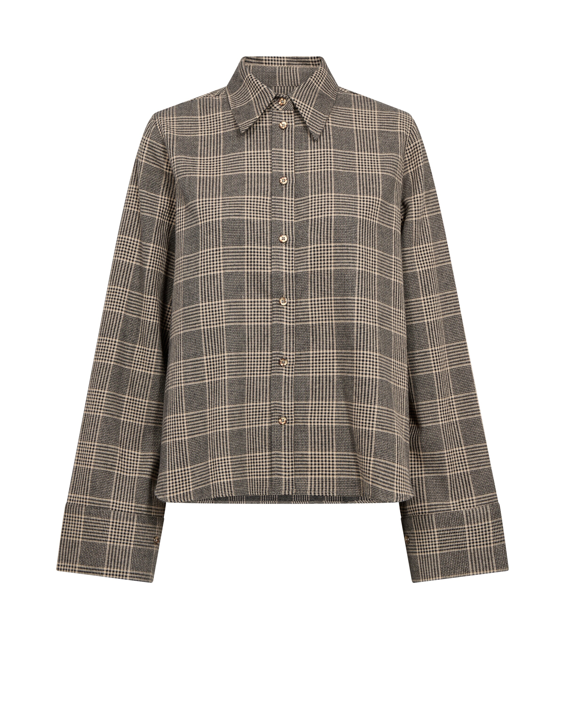 MOS MOSH Blouse in Beige: front