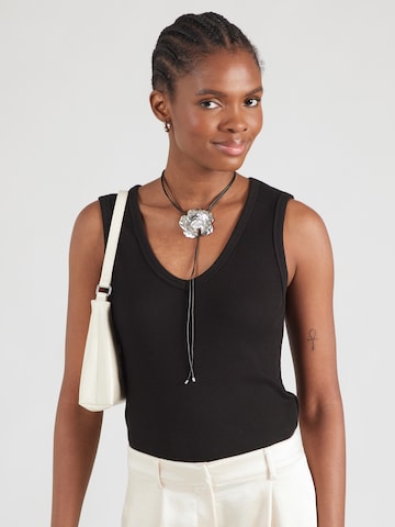 TOPSHOP Top 'RACHEL' - Čierna: predná strana