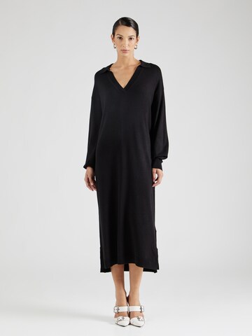 Soft Rebels Knit dress 'Lea' in Black: front