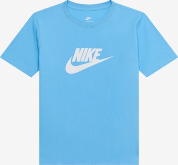 Nike Sportswear Tričko 'FUTURA HBR' – modrá: přední strana