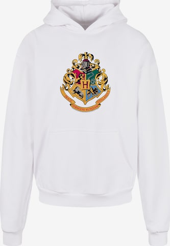 Sweat-shirt 'Harry Potter Hogwarts' F4NT4STIC en blanc : devant