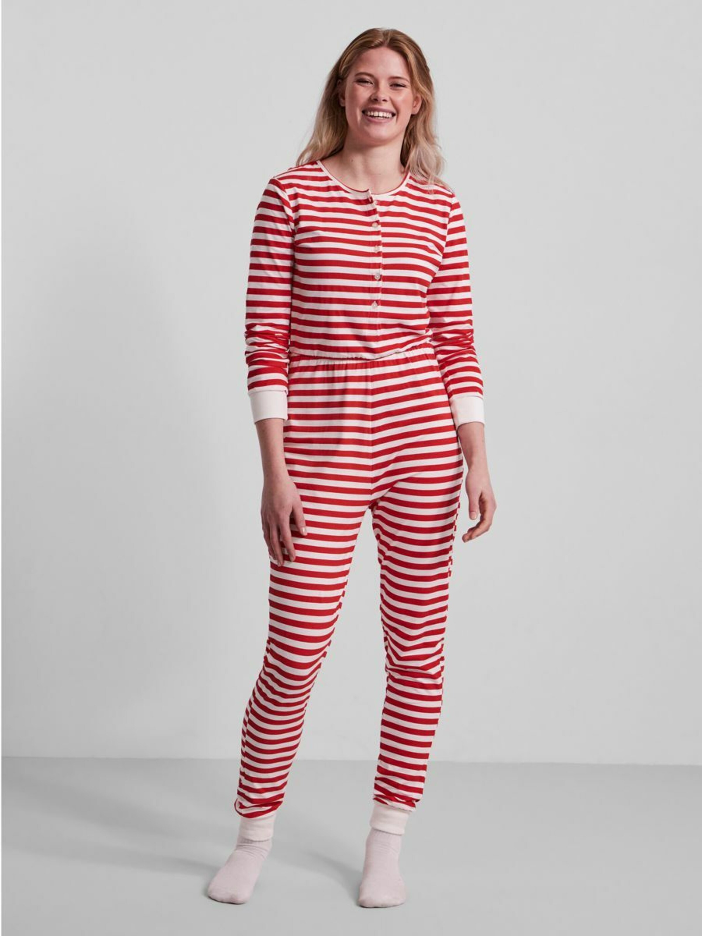 Lingerie Pyjama Branda PIECES en Rouge 