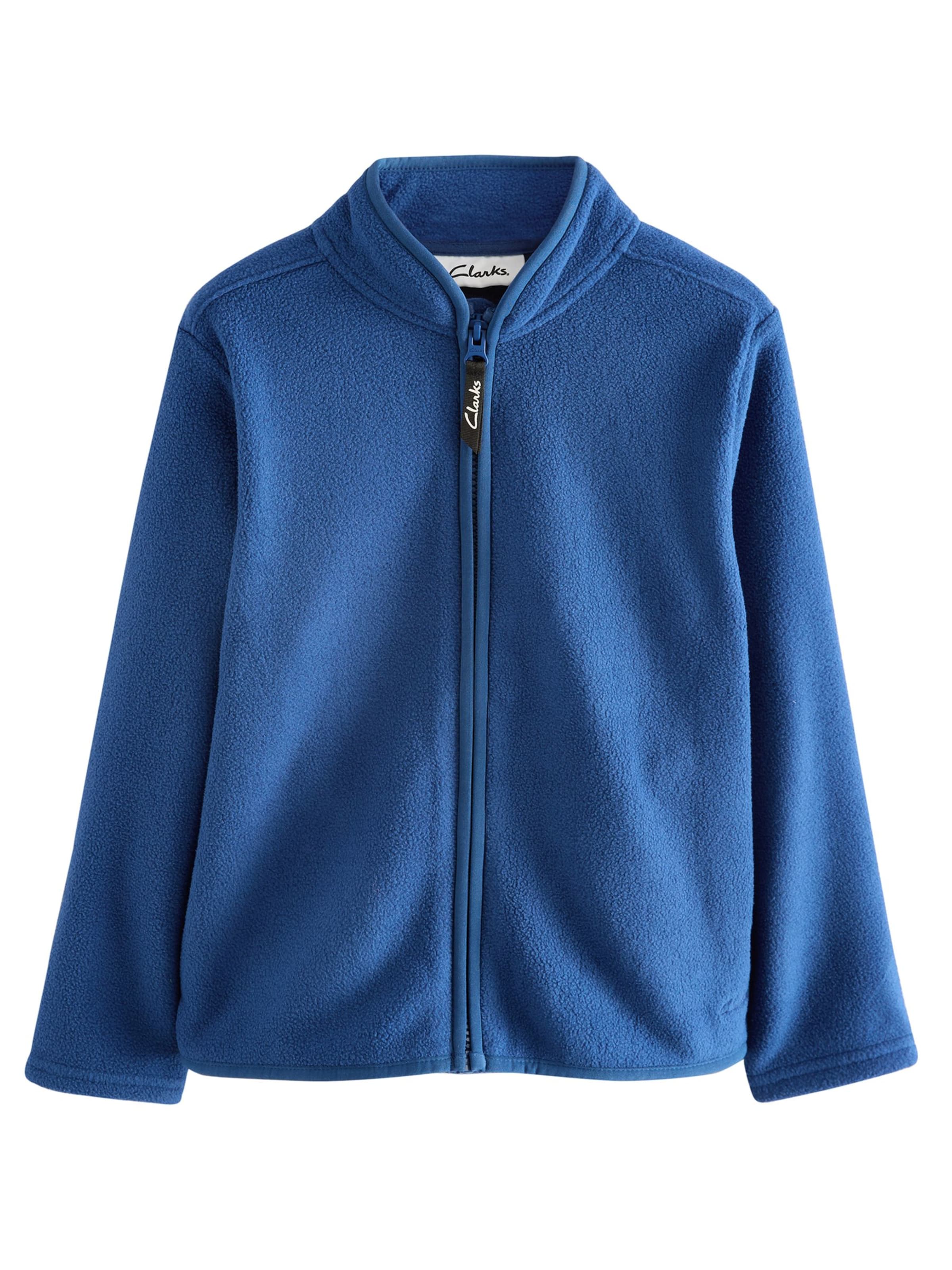 CLARKS Fleecejakke i blå: forside