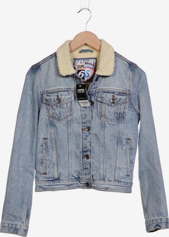 Superdry Jacket & Coat in S in Blue: front