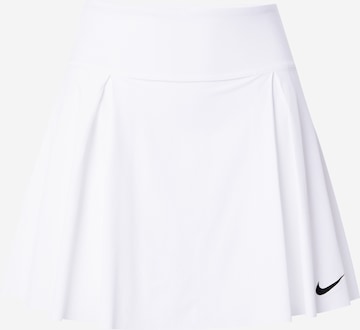 NIKE Αθλητική φούστα σε λευκό: μπροστά