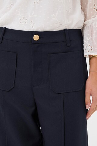 Wide Leg Pantalon 'OonaSZ' SAINT TROPEZ en bleu