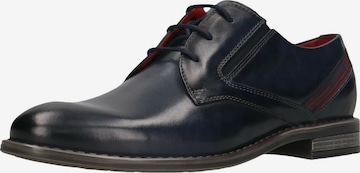 bugatti - Zapatos con cordón en negro: frente