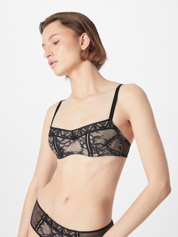 Bustino Reggiseno di PASSIONATA in nero: frontale