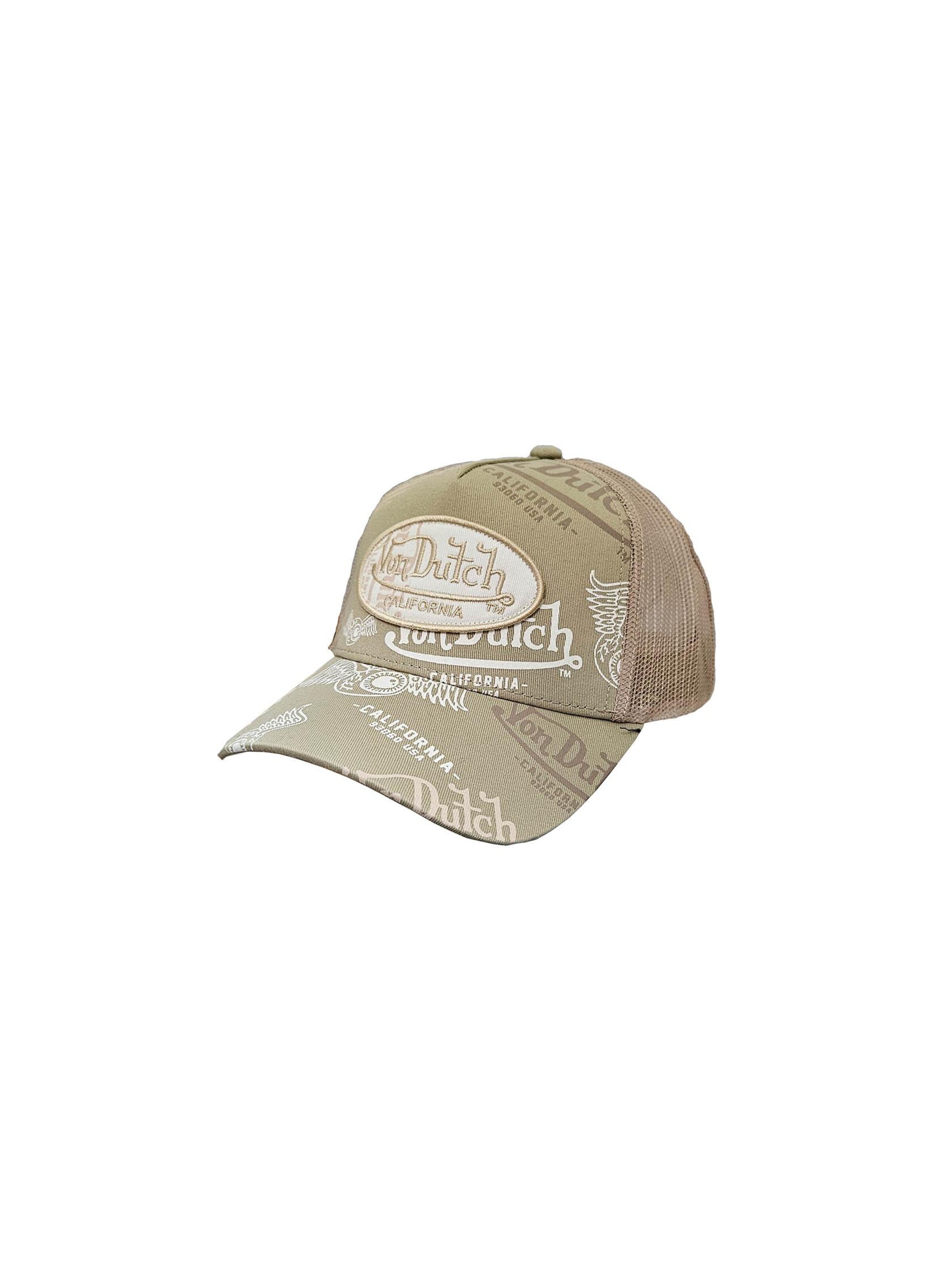 Von Dutch Cap 'Cafe'‌‌‌‌‌‌ in Beige: Vorderseite