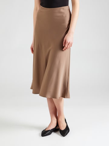 Y.A.S Skirt 'PELLA' in Brown: front