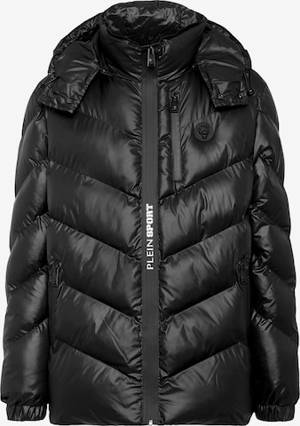 Plein Sport Winterjas 'Tiger' in Zwart: voorkant
