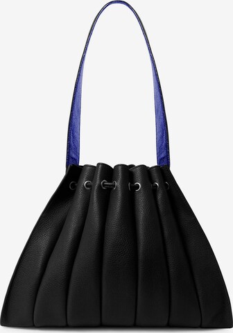 Gretchen Shoulder Bag 'Fan' in Black: front