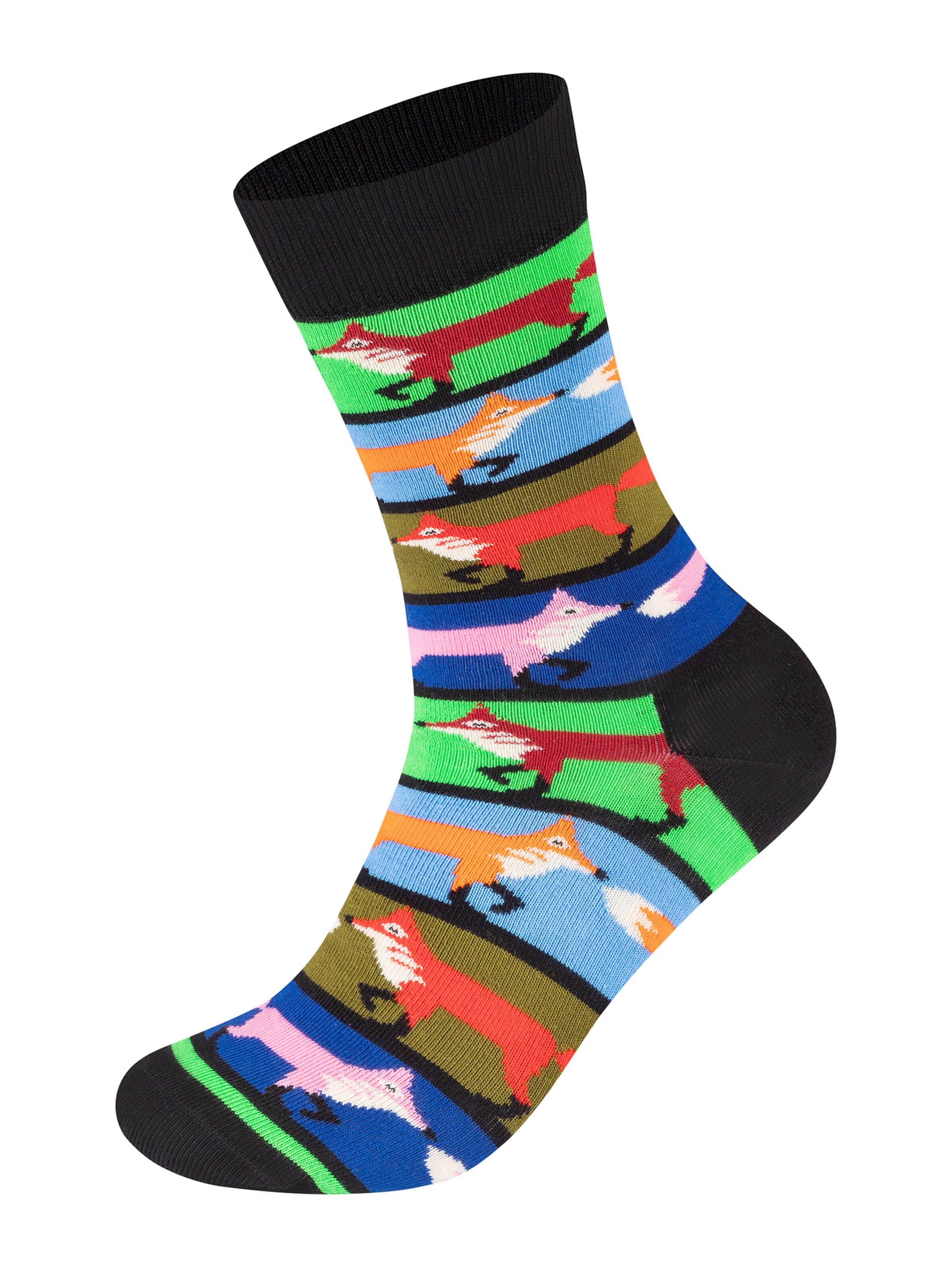 Chaussettes 'Squirrel, Autumn, Fox' Happy Socks en mélange de couleurs