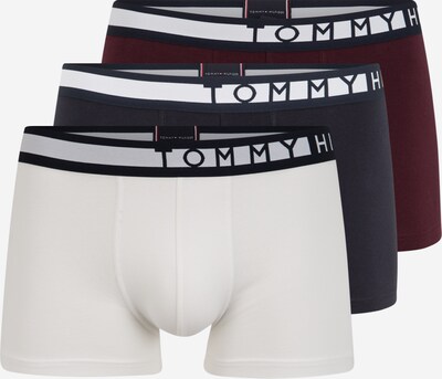 Tommy Hilfiger Underwear Boxershorts in dunkelblau / bordeaux / weiß, Produktansicht