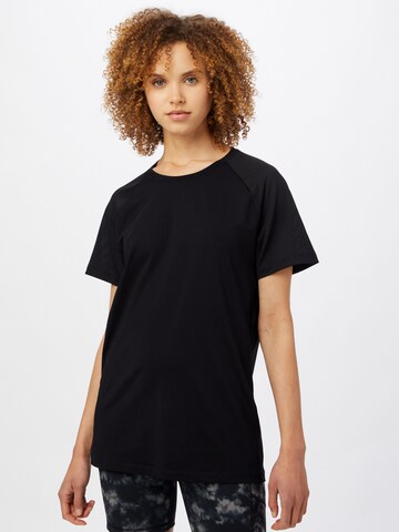 Tricou funcțional de la Casall pe negru: față