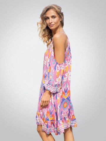 Abito 'Robe Courte Birds' di Miss June in rosa
