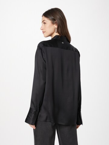 REPLAY Blouse in Zwart