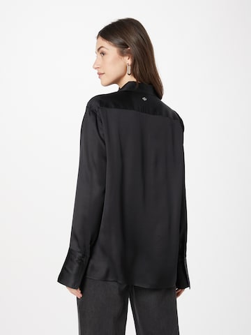 REPLAY Bluza | črna barva