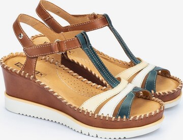 PIKOLINOS Sandals 'Aguadulce' in Brown