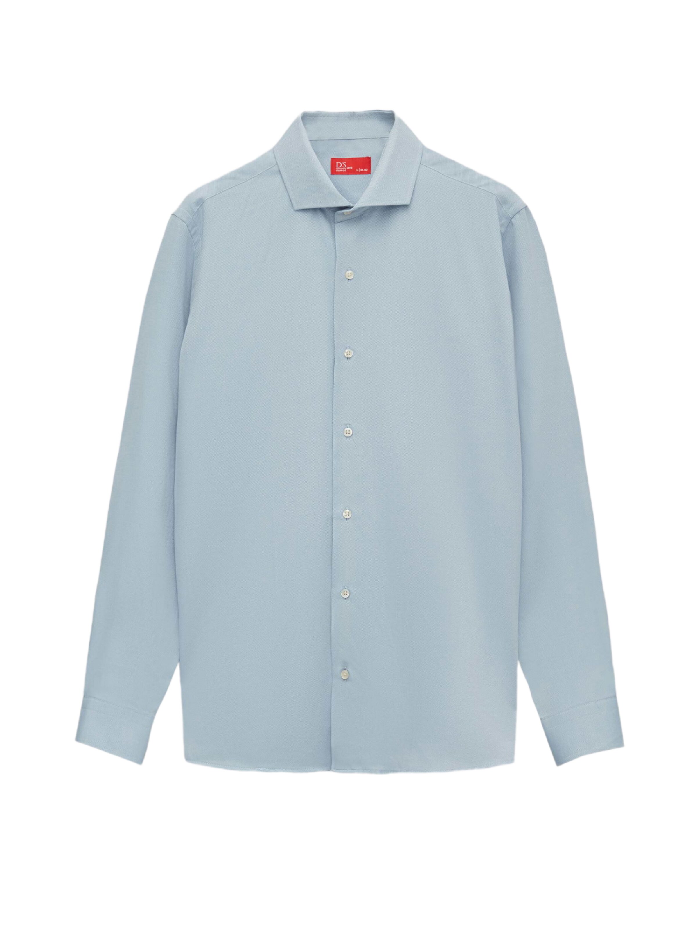 D’S Damat Overhemd in Blauw: voorkant