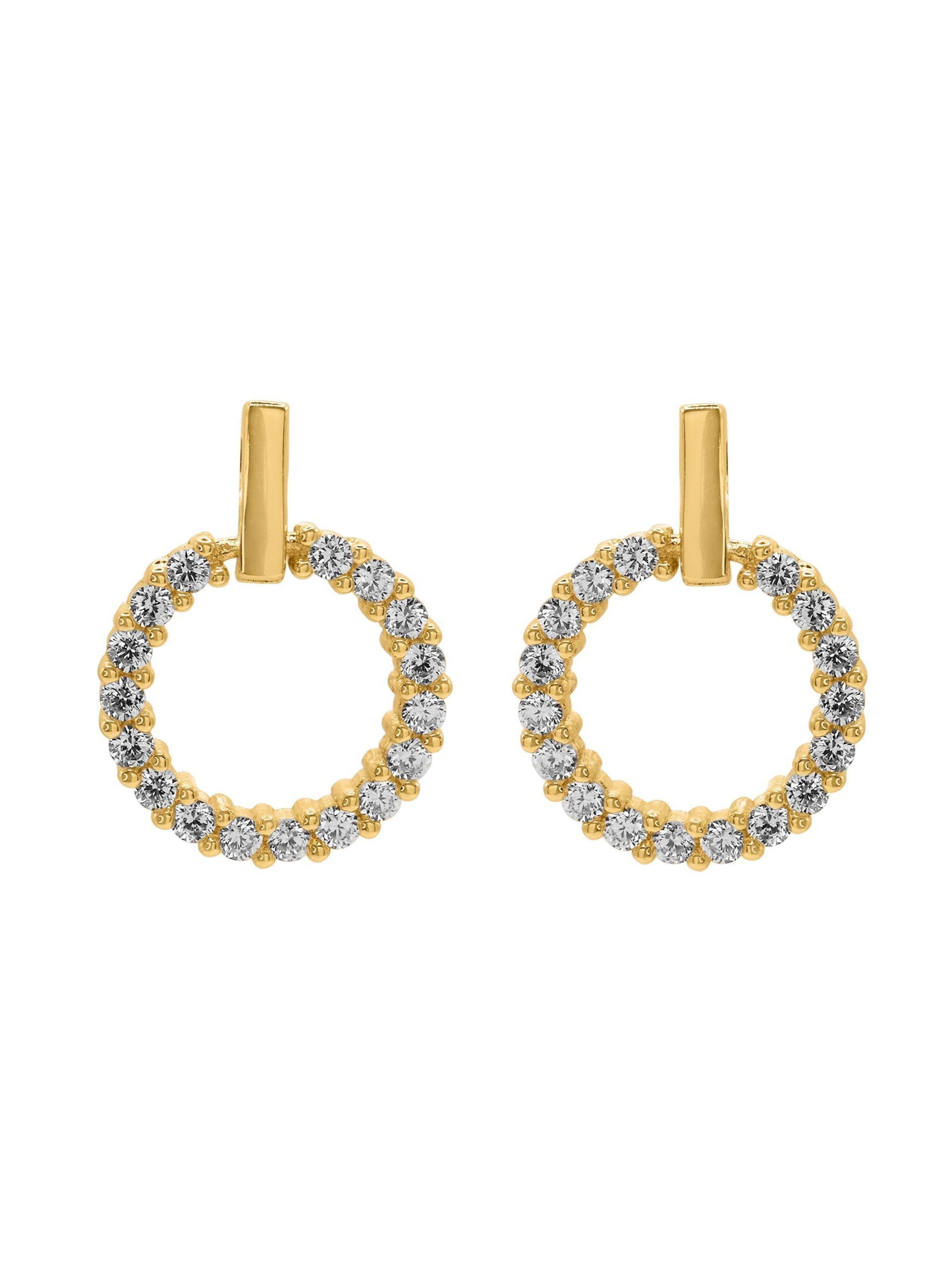 Heideman Ohrringe 'Cora' in Gold: Vorderseite