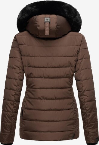 NAVAHOO Winter Jacket 'Milianaa' in Brown