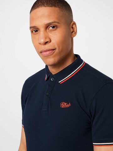Petrol Industries Poloshirt in Blau