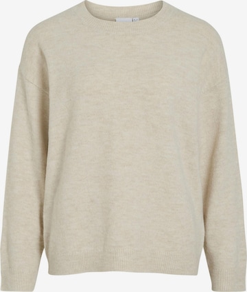 VILA - Jersey 'VILIGA' en beige: frente
