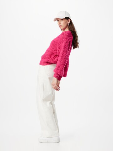 Pulover de la TOMMY HILFIGER pe roz
