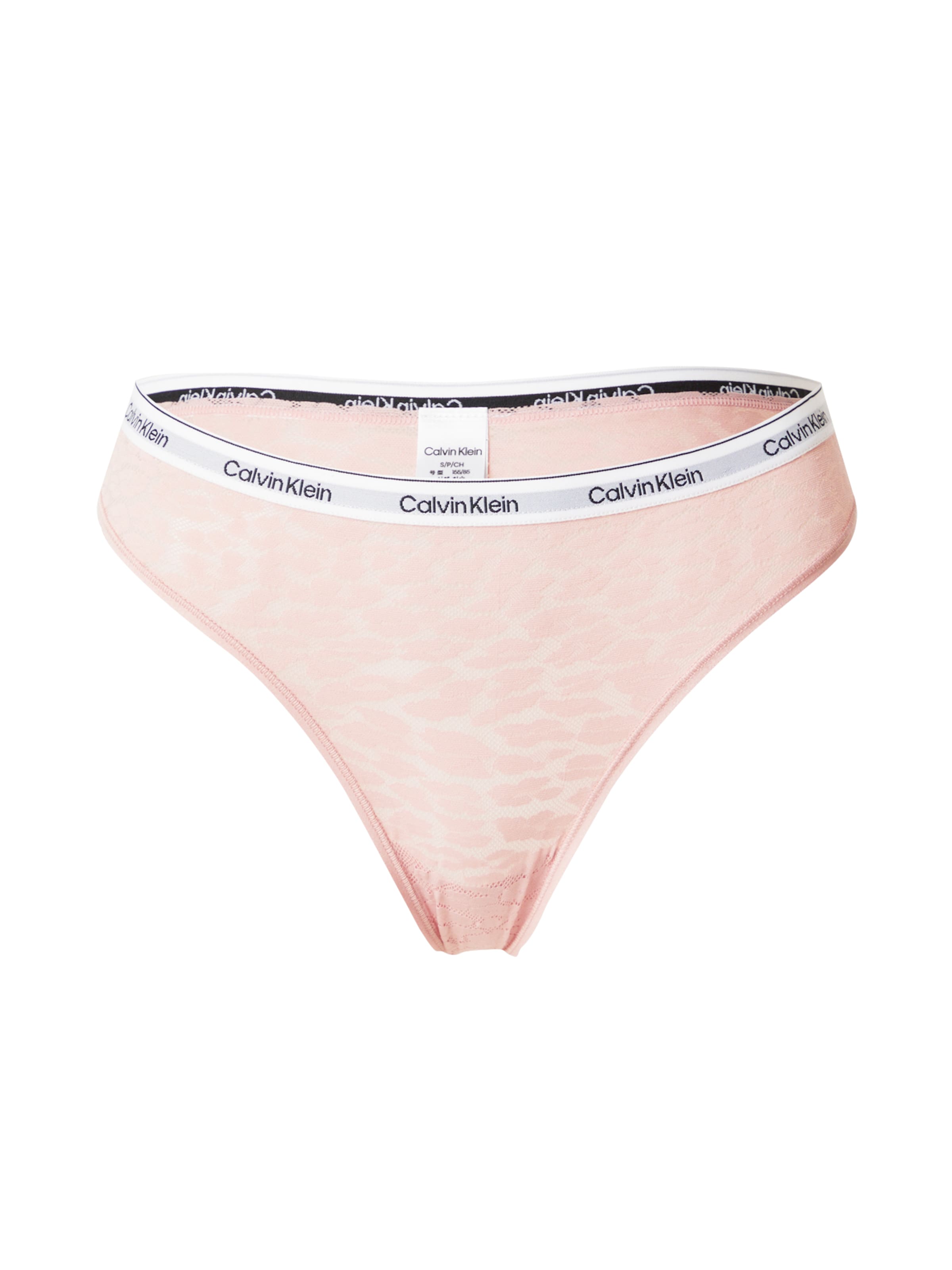 String Calvin Klein Underwear en rose : devant