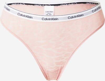 Calvin Klein Underwear Tanga em pó / preto / offwhite, Vista do produto