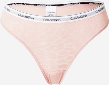 Calvin Klein Underwear Tangá - Ružová: predná strana