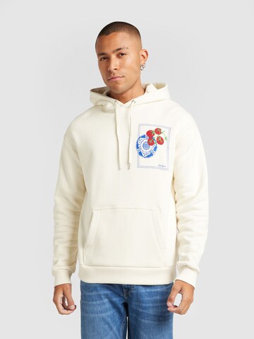 Les Deux Sweatshirt 'Dorian' in Beige: Vorderseite