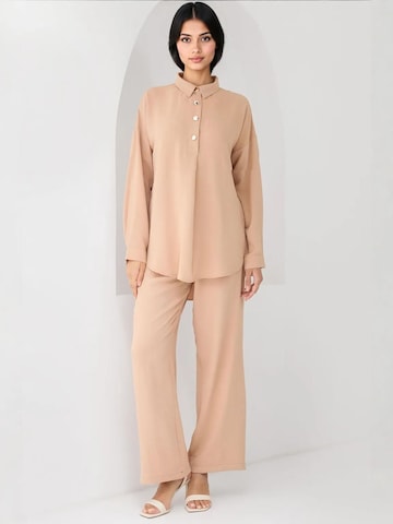 Bigdart - Calças de fato em bege: frente