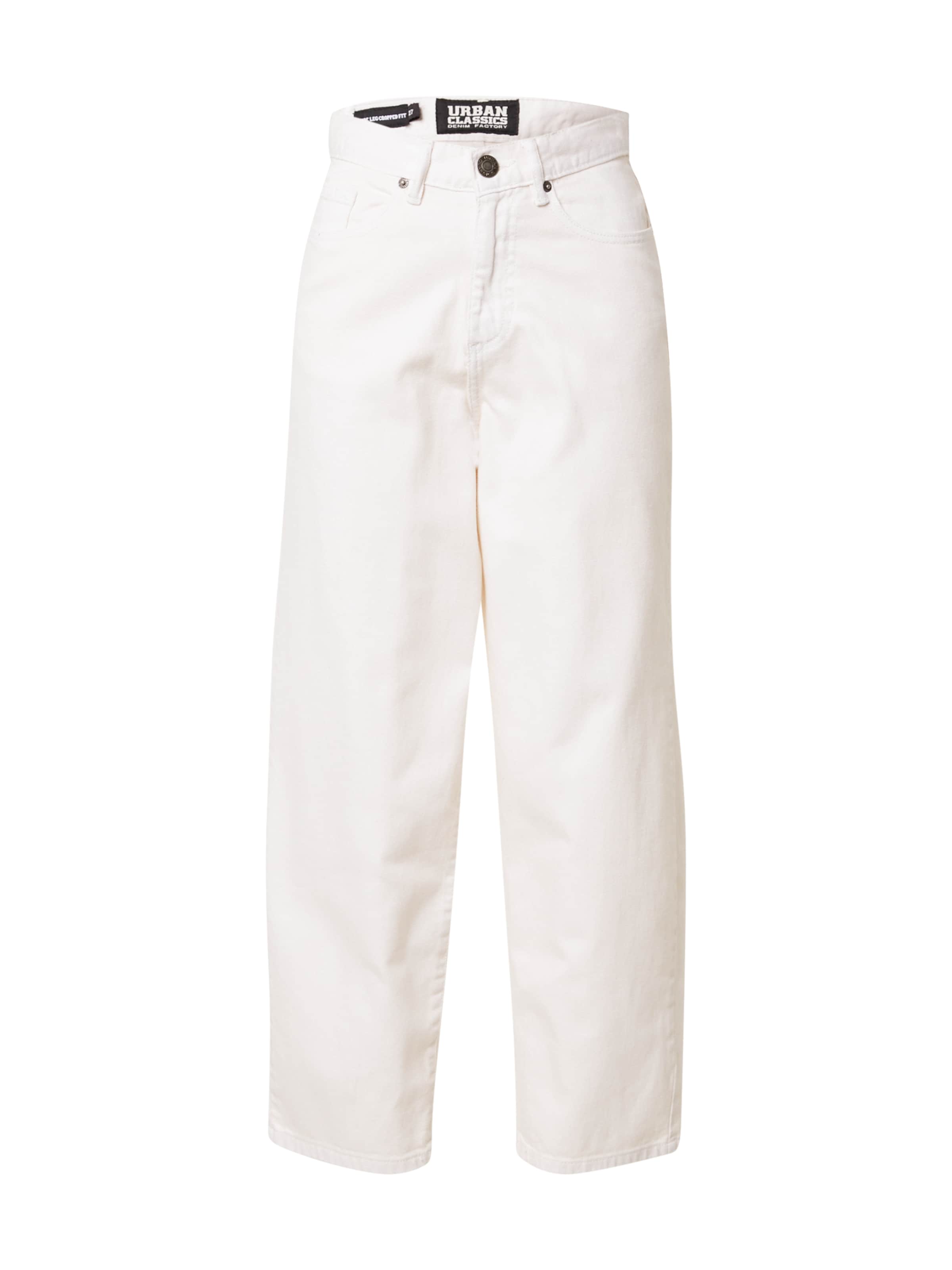 Urban Classics Jeans in White: front
