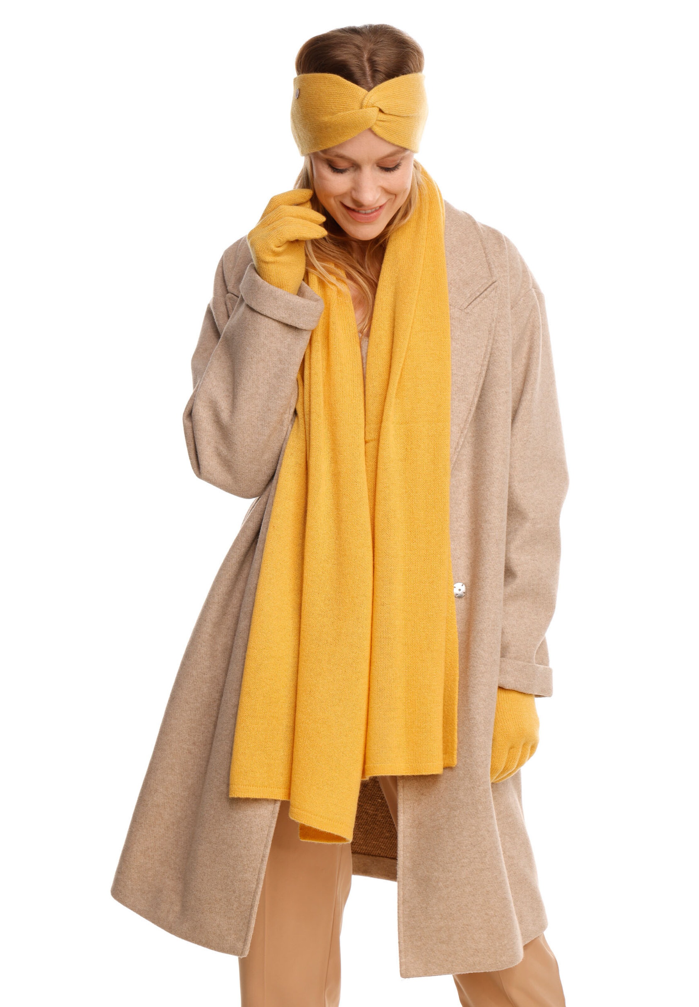 FRAAS Scarf in Yellow