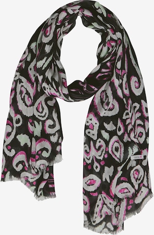 CECIL Tube Scarf in Black: front