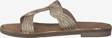 MARCO TOZZI Pantolette in Gold