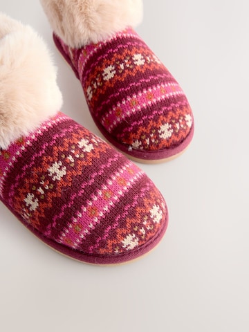 Next Huisschoenen in Rood