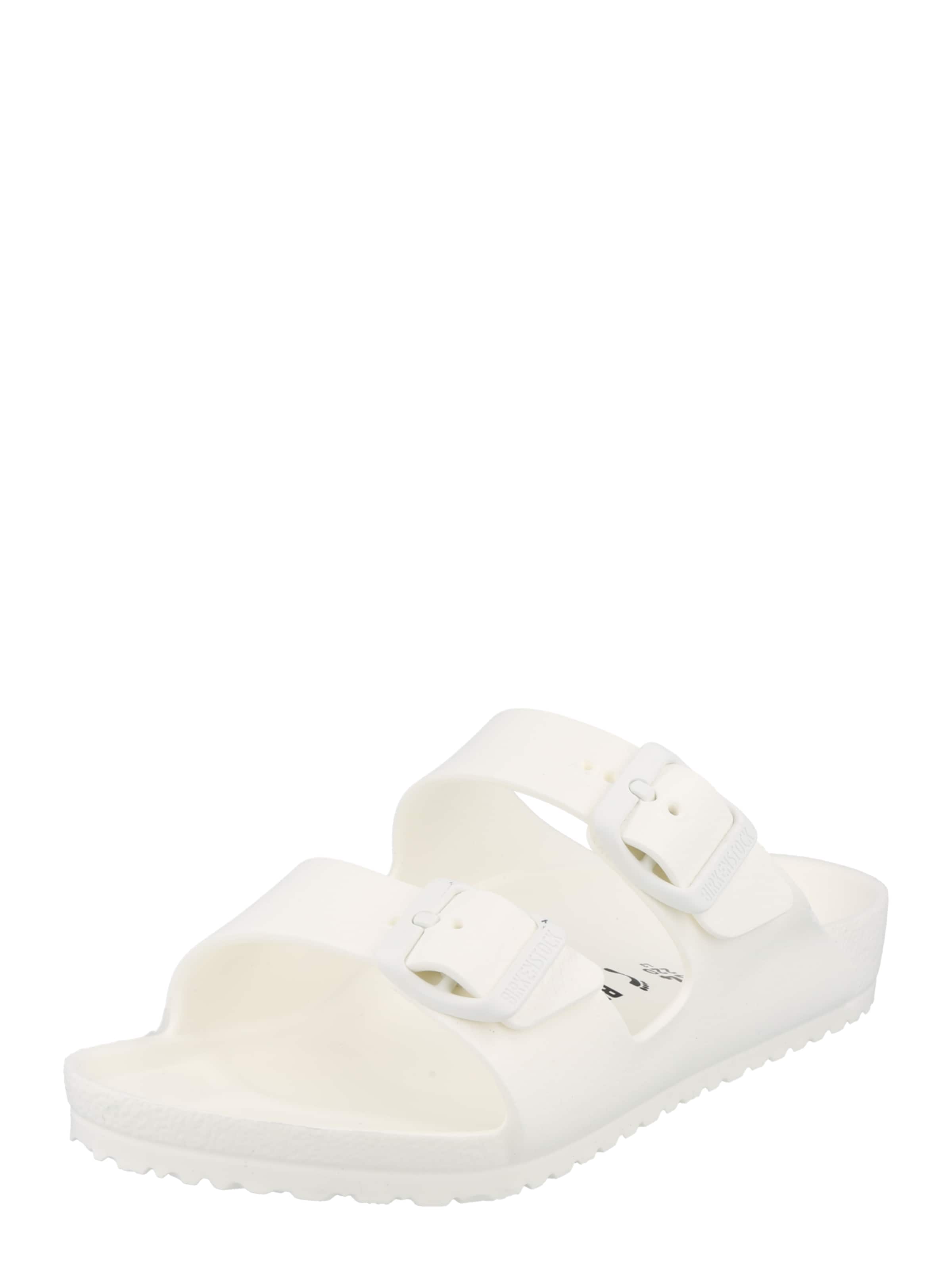 BIRKENSTOCK Sandal 'Arizona' i vit: framsida